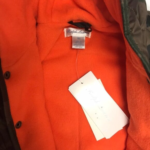 Polo Ralph Lauren Baby Boys Matte Microfiber Camo-Print Bunting Coat - Picture 5 of 8